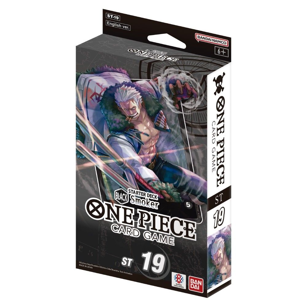 One Piece Card Game: Starter Deck - Smoker (Black) ST-19