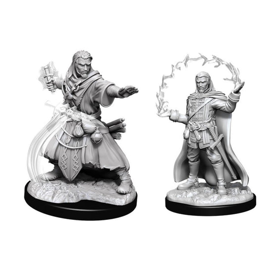 D&D Nolzurs Marvelous Unpainted Miniatures: Human Wizard Male - Dungeons & Dragons