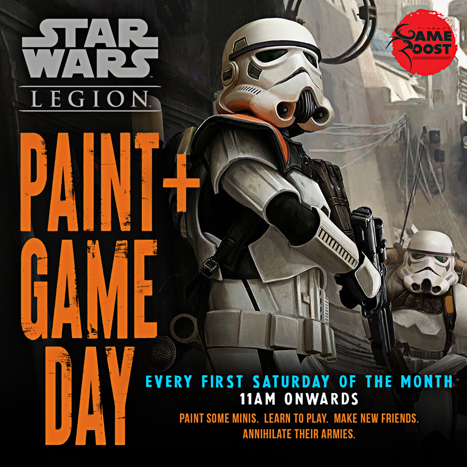 Star Wars Legion Paint & Game Day | Game Roost