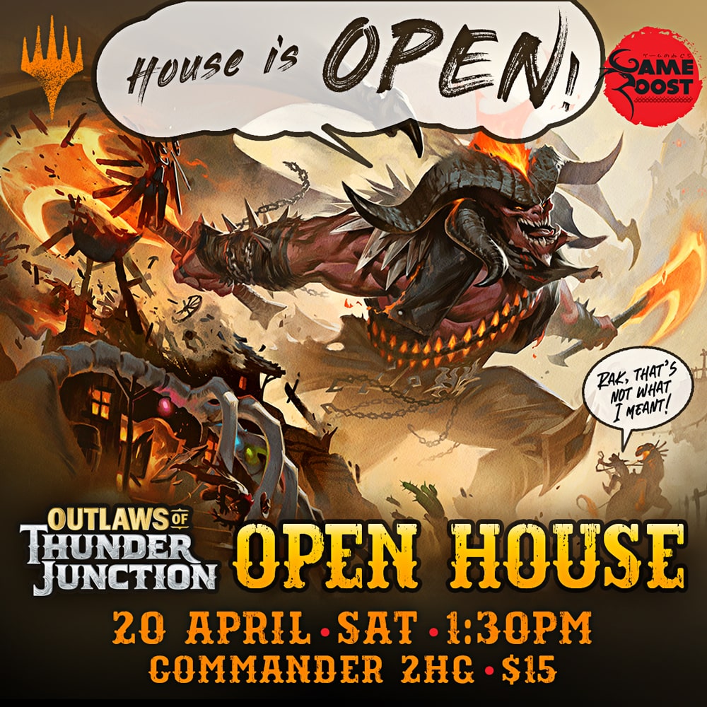 MTG Outlaws of Thunder Junction OPEN HOUSE | Game Roost