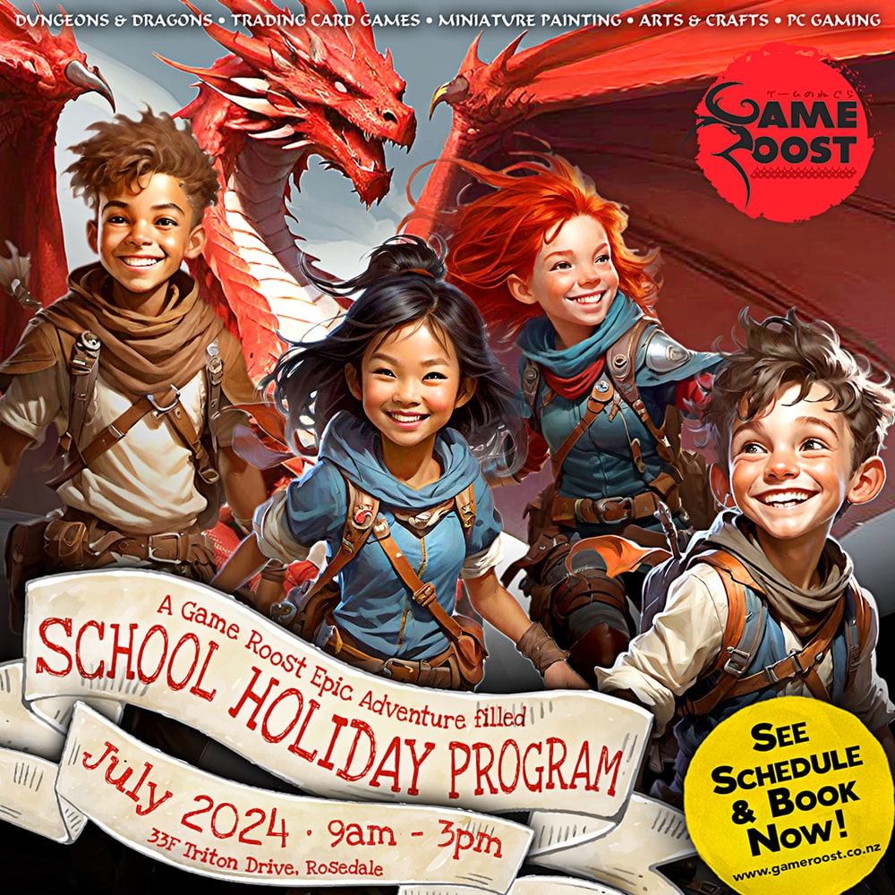 Game Roost School Holiday Program Generic July 2024