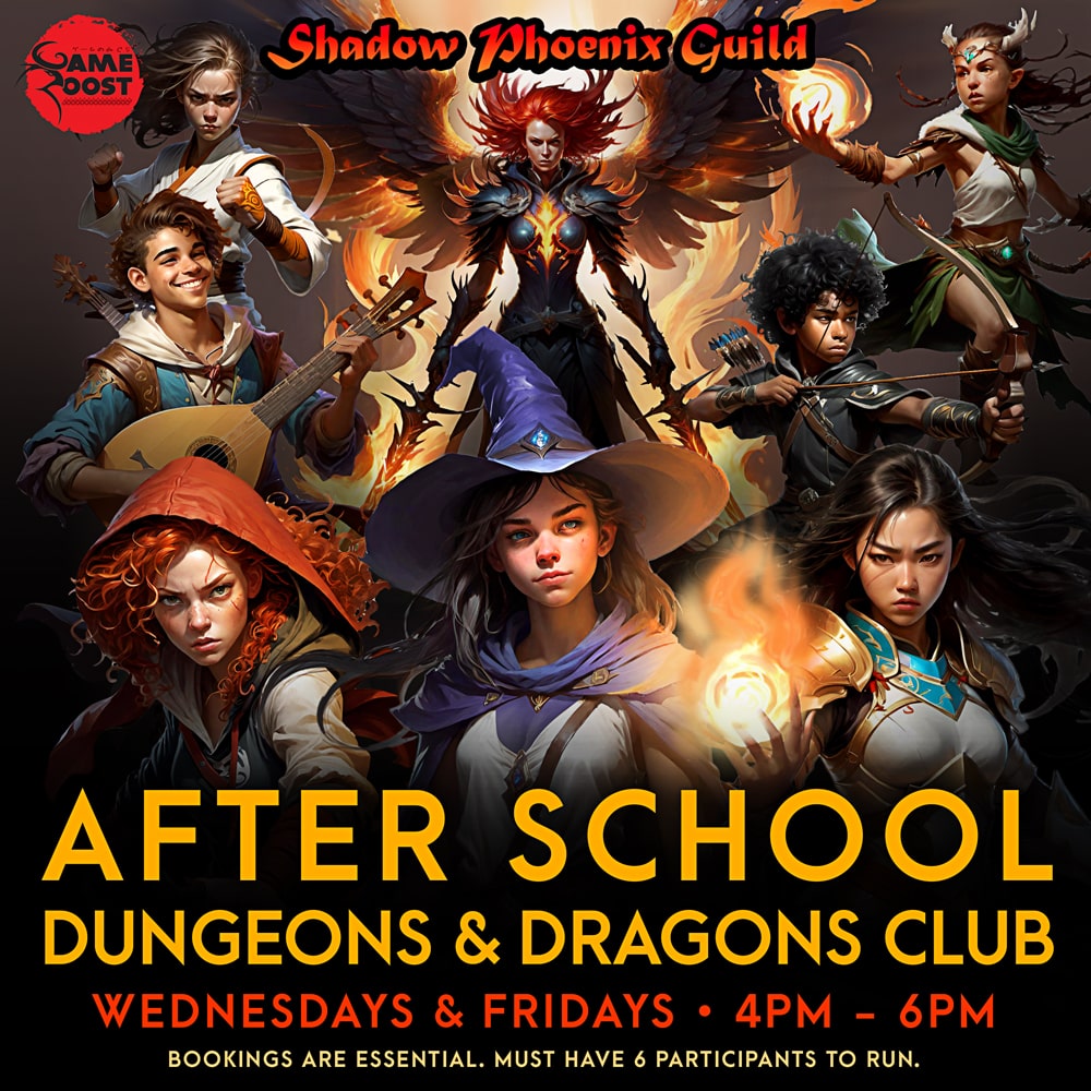 Shadow Phoenix Guild Evergreen Poster